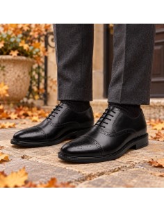 Oxford de peau le noir VOFORO-NEGRO
