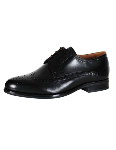 Derby de peau le noir VOPAN-NEGRO