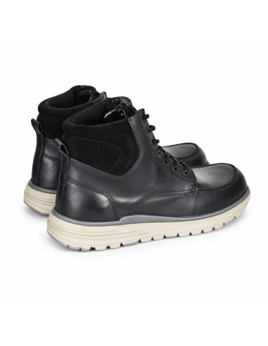 Bottine de peau le noir CIPMEN-BLACK