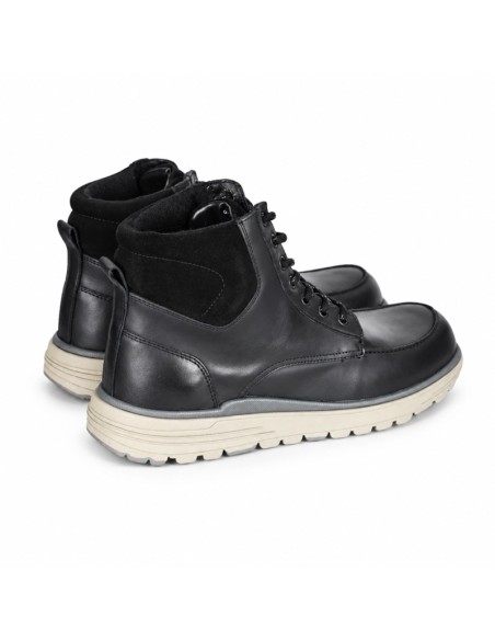 Bottine de peau le noir CIPMEN-BLACK