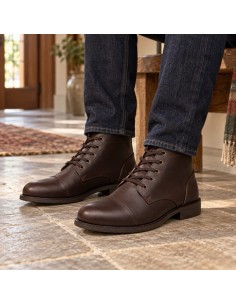 Bottine de peau cuir CORVIA-CUERO