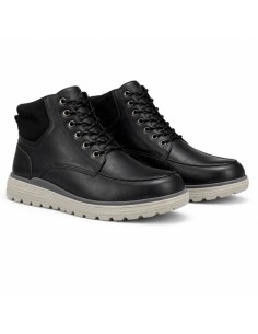 Black leather boot 2