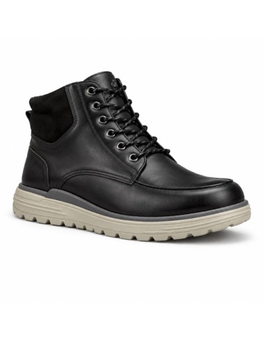 Bottine de peau le noir HUBERT-BLACK