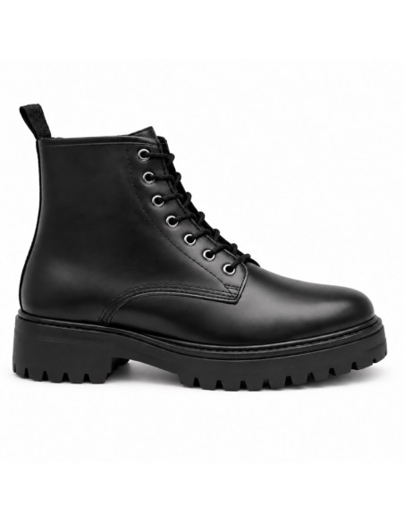 Bottine de peau le noir LAMIR-BLACK