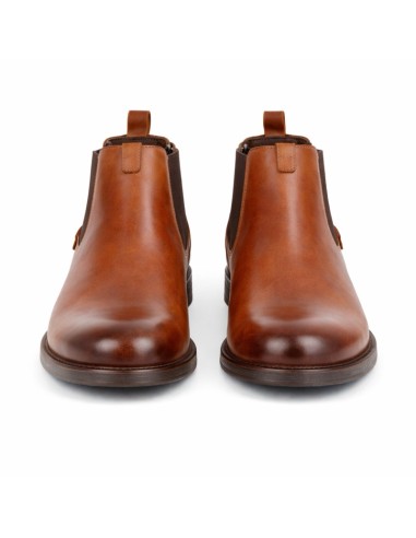 Light Brown leather chelsea boots
