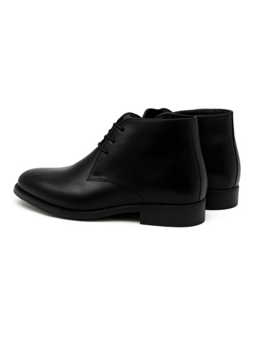 Bottine de peau le noir PARUMEN-NEGRO