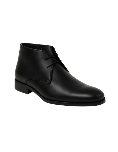 Bottine de peau le noir PARUMEN-NEGRO