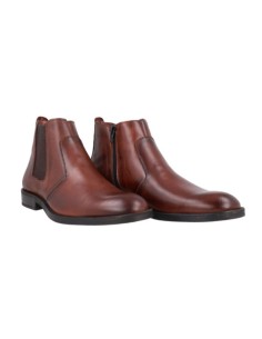 Light Brown leather chelsea boots 2