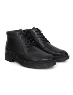 Black leather boot 2