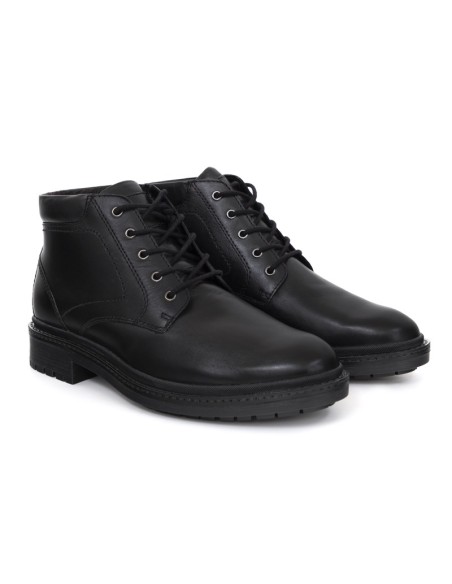 Bottine de peau le noir PLUTMEN-BLACK