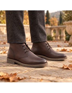 Bottine de peau cuir TOLUN-CUERO
