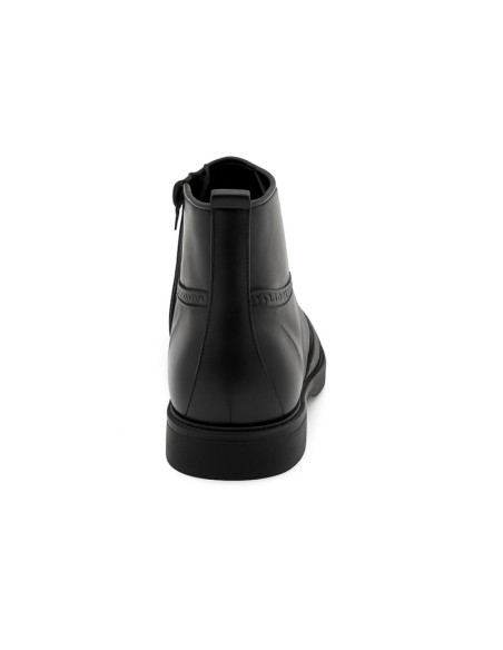 Black leather boot