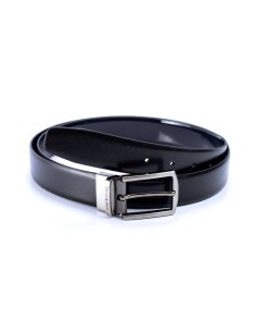 Ceinture cuir réversible le noir B-FLOREV-MARINO-NEGRO