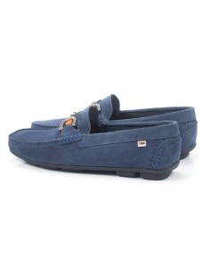 Blue suede moccasin 2