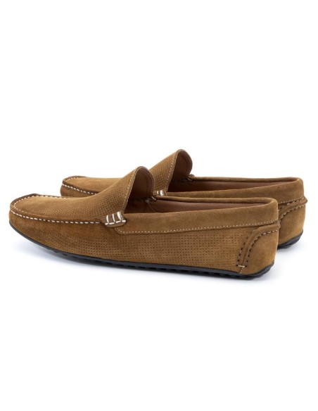 Mocassin suède cuir SEMILOR-CUERO