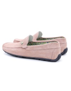 Mocassin suède rose SOPET-PINK 2