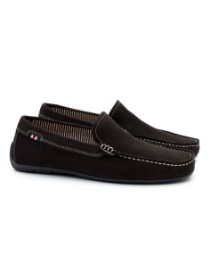 Mocassin suède marron SOWEN-BROWN 2