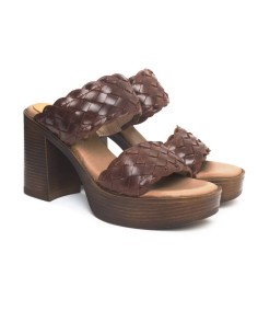 chaussures habillées femme de peau marron W-LARA-ARENA 2