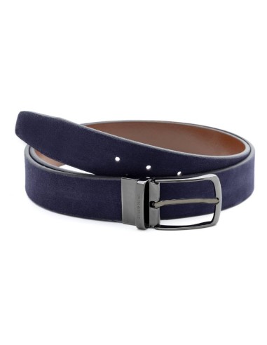 Ceinture suède bleu B-SELLIVER-AZUL